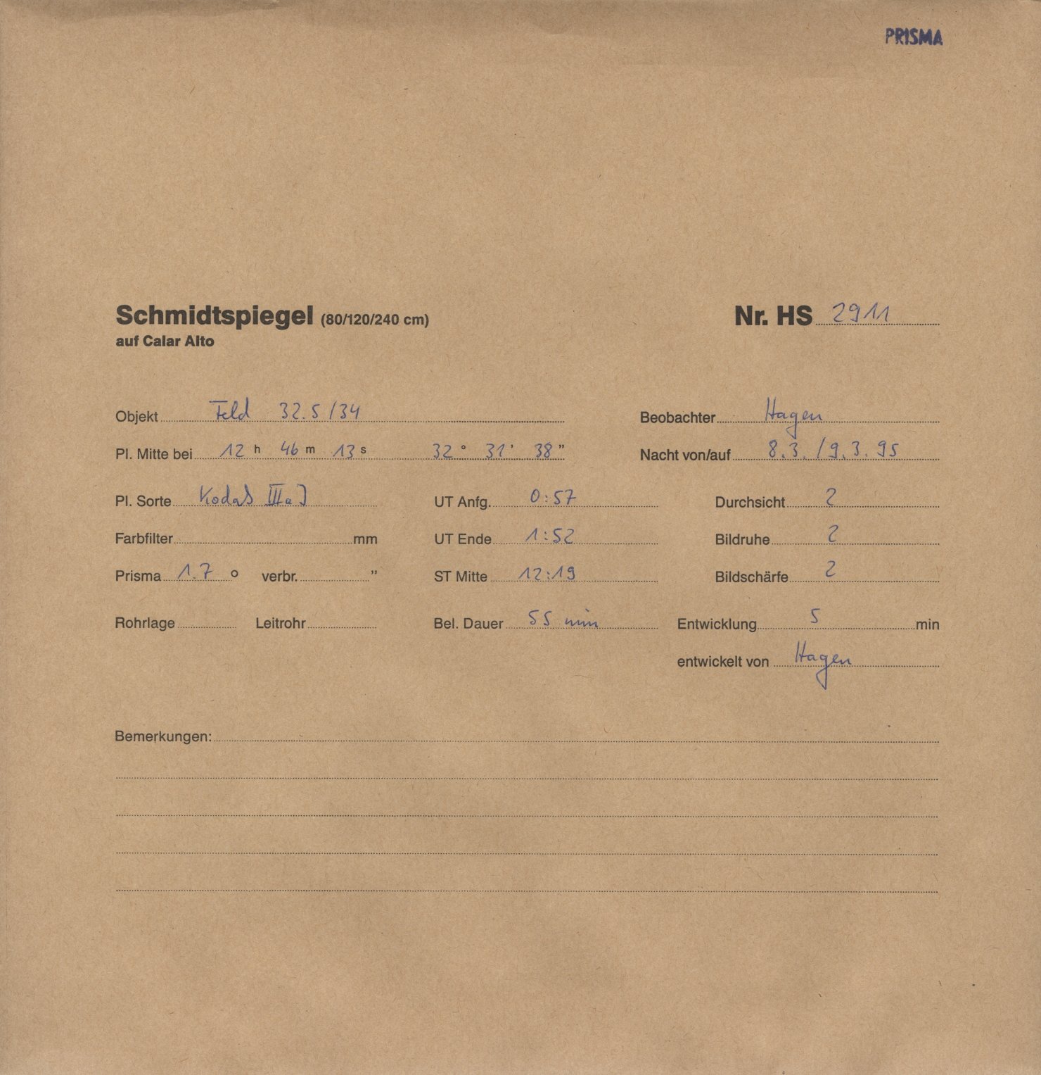 Plattenhuelle HS02911