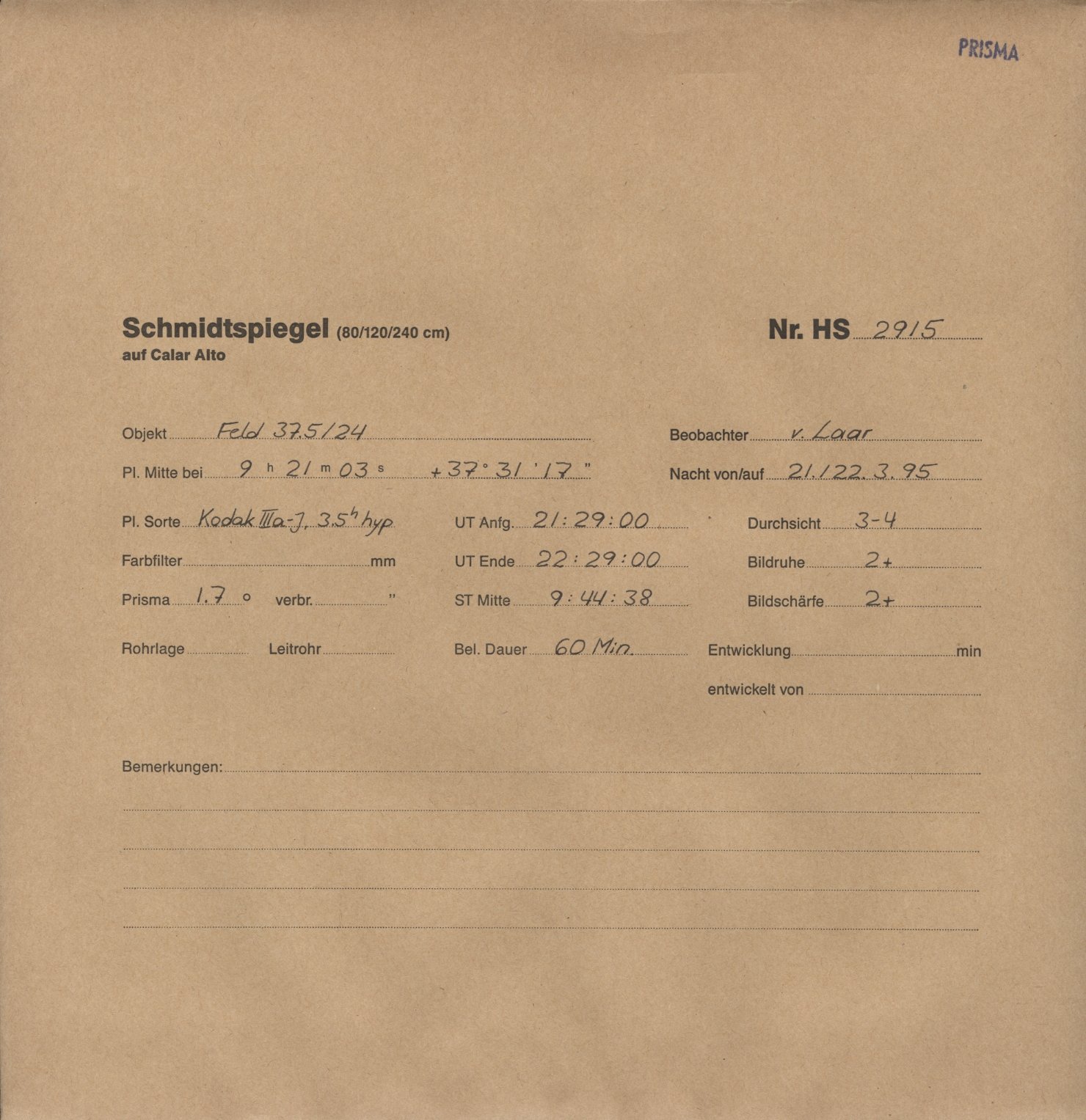 Plattenhuelle HS02915