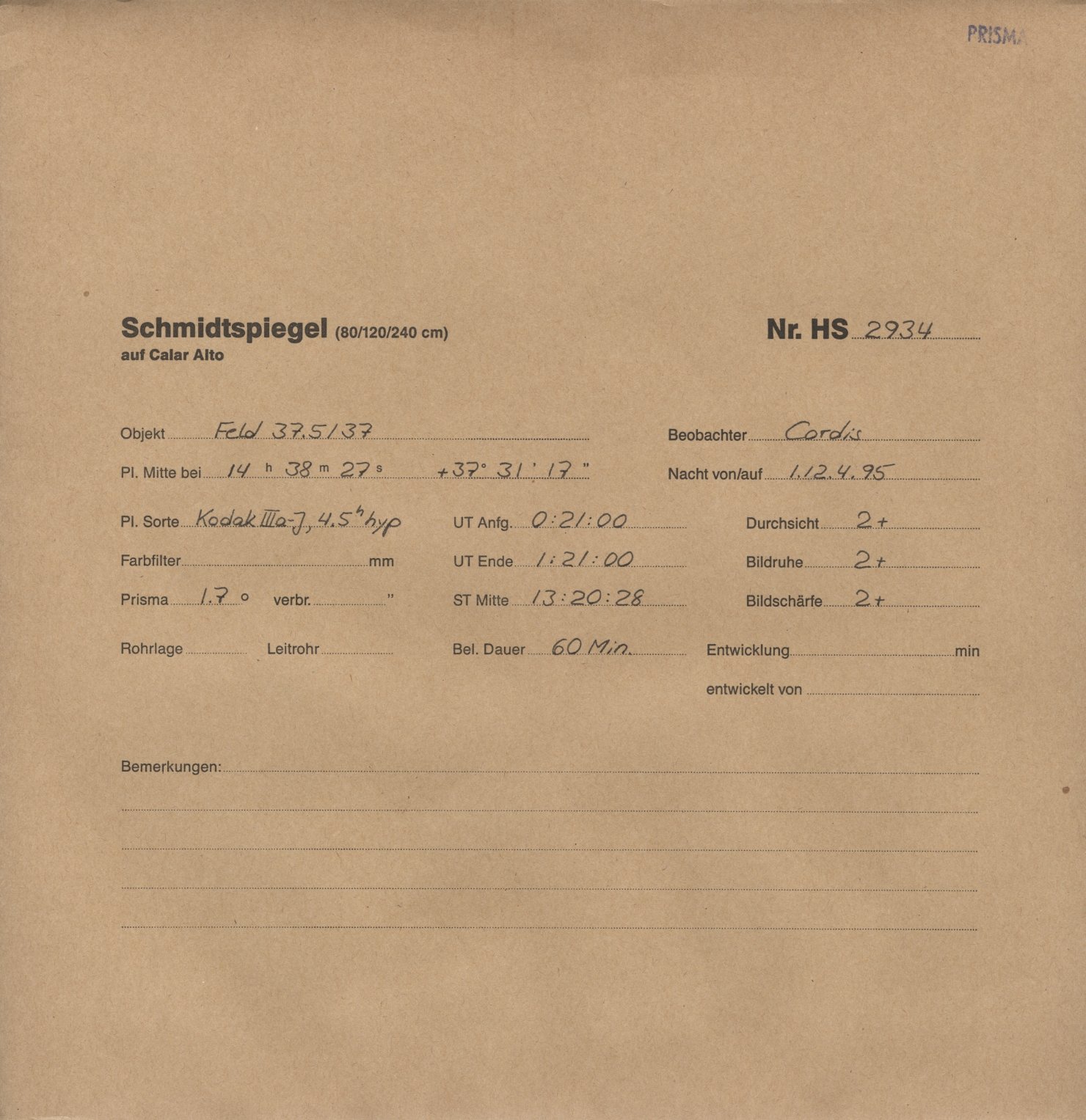 Plattenhuelle HS02934
