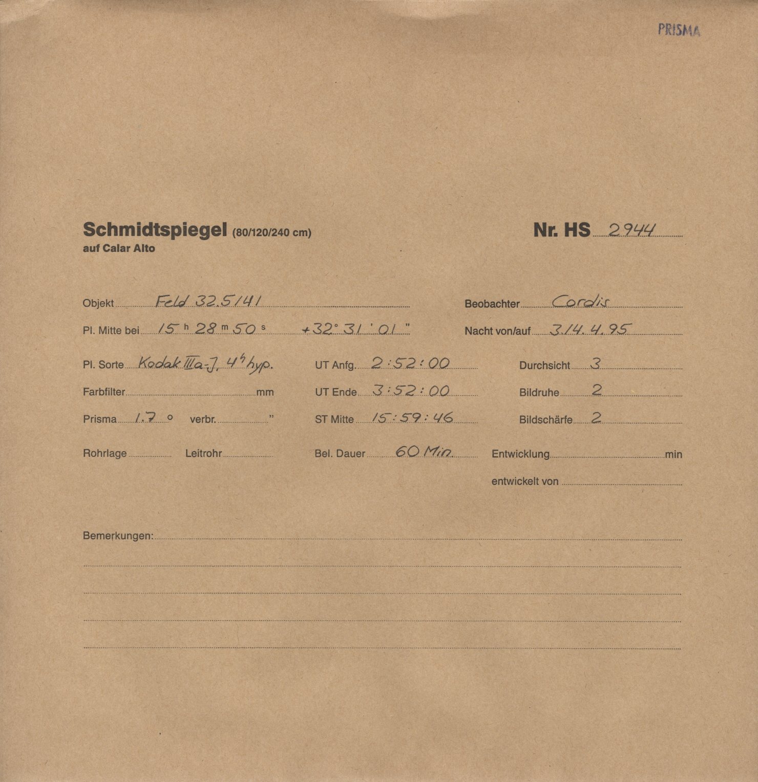 Plattenhuelle HS02944