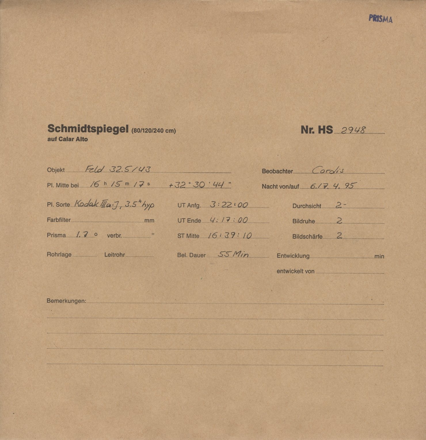 Plattenhuelle HS02948