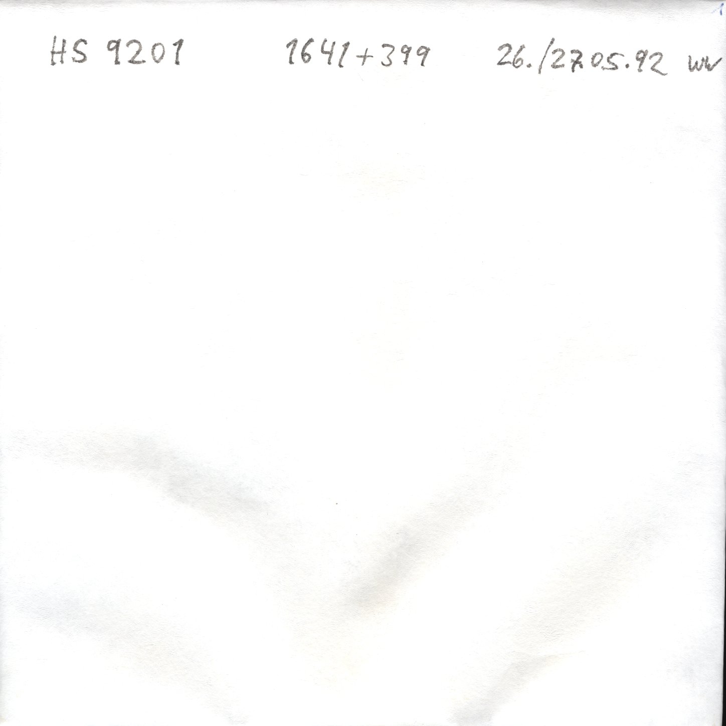 Plattenhuelle HS09201