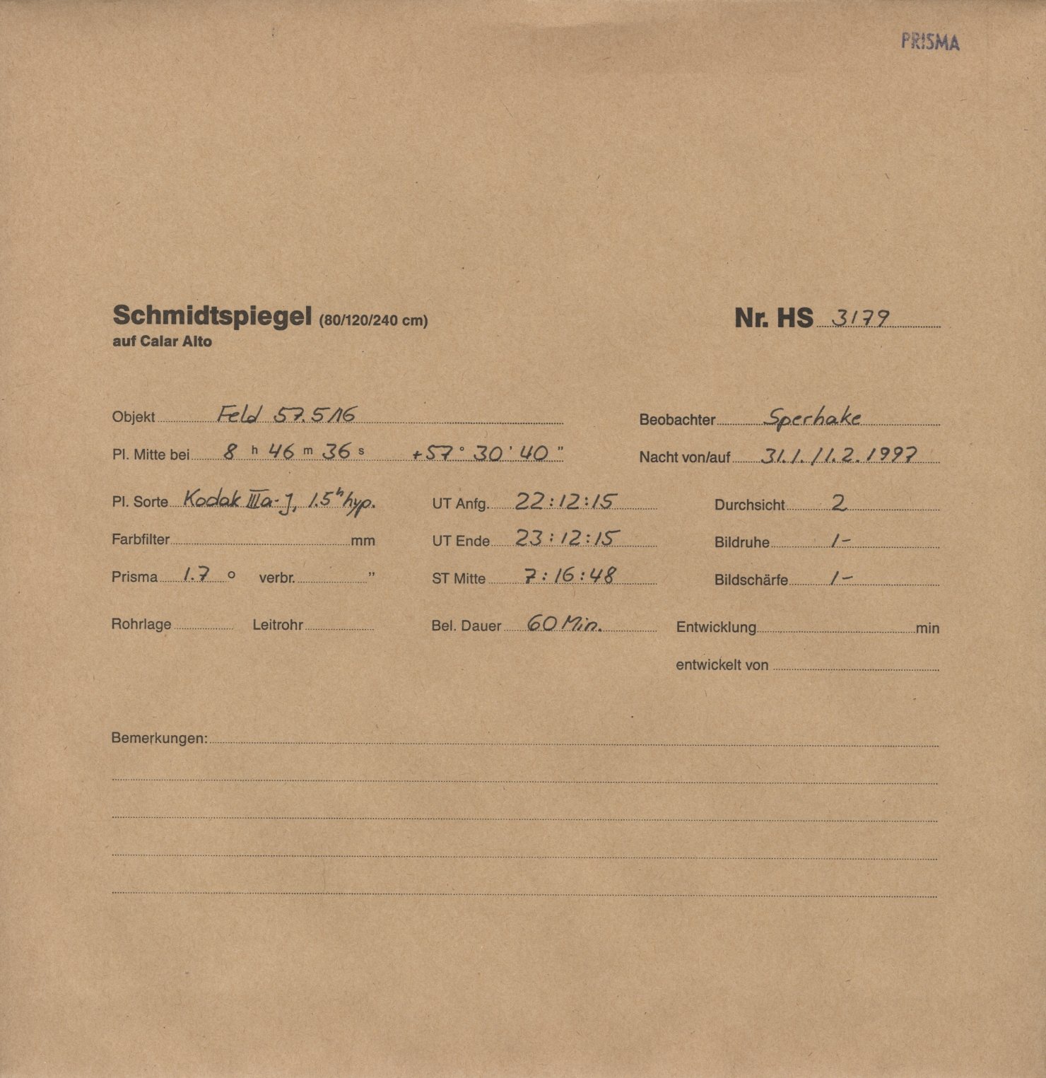 Plattenhuelle HS03179