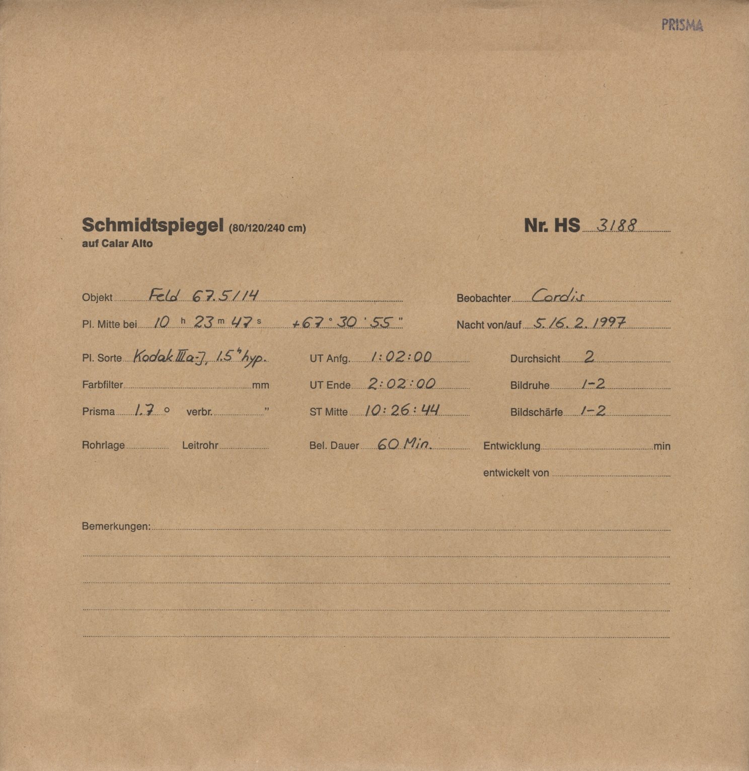 Plattenhuelle HS03188