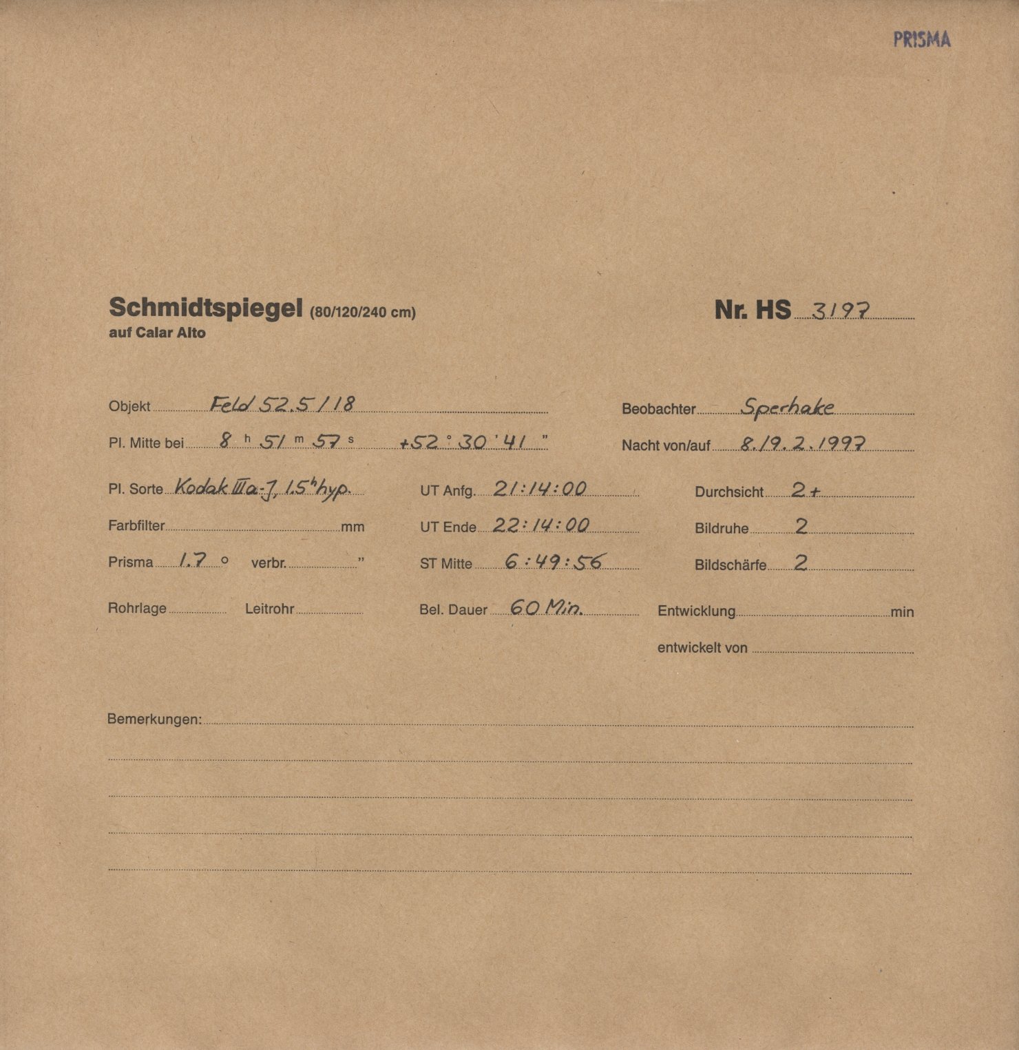 Plattenhuelle HS03197
