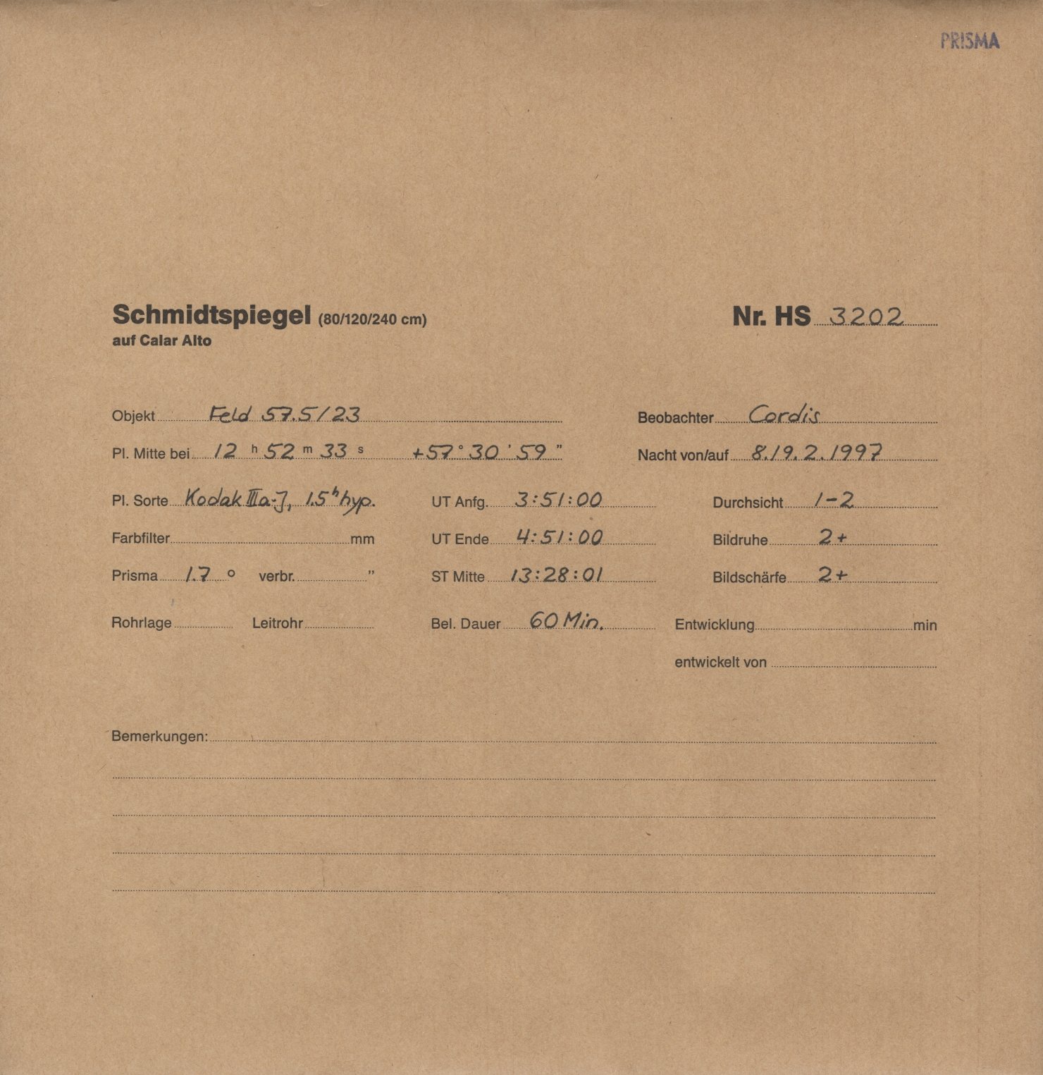 Plattenhuelle HS03202