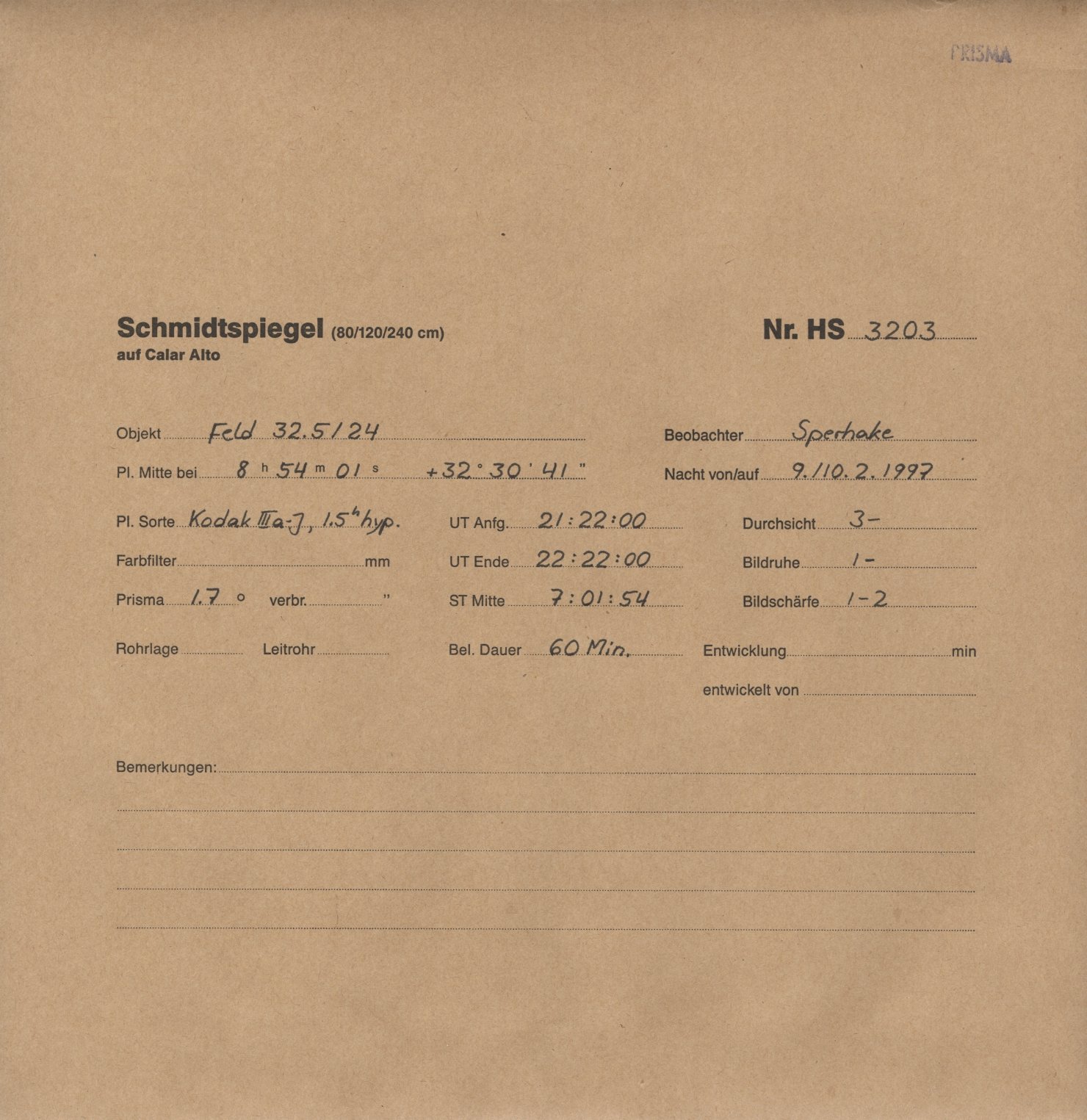 Plattenhuelle HS03203