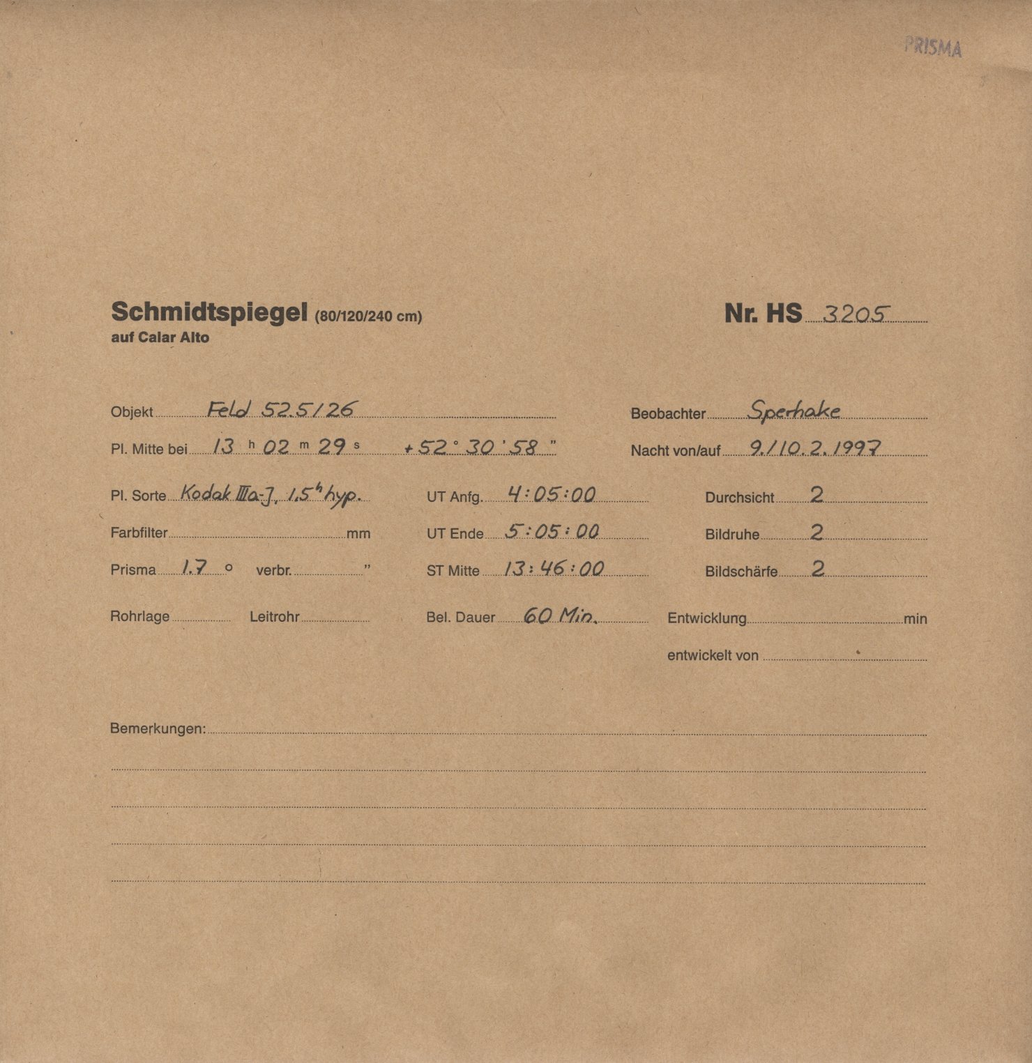 Plattenhuelle HS03205