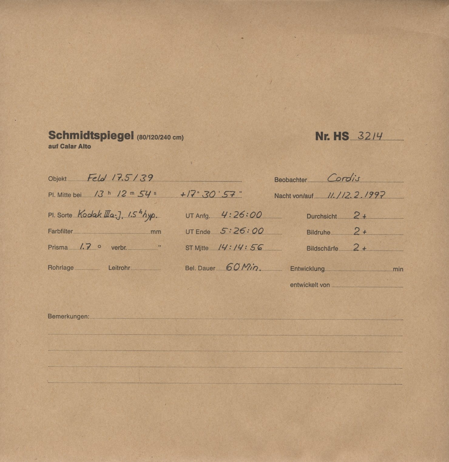 Plattenhuelle HS03214