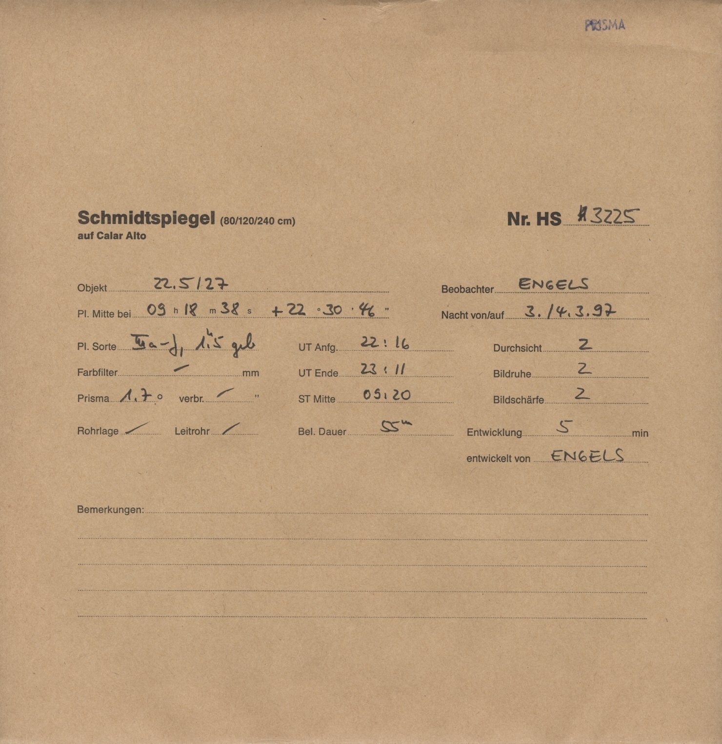 Plattenhuelle HS03225