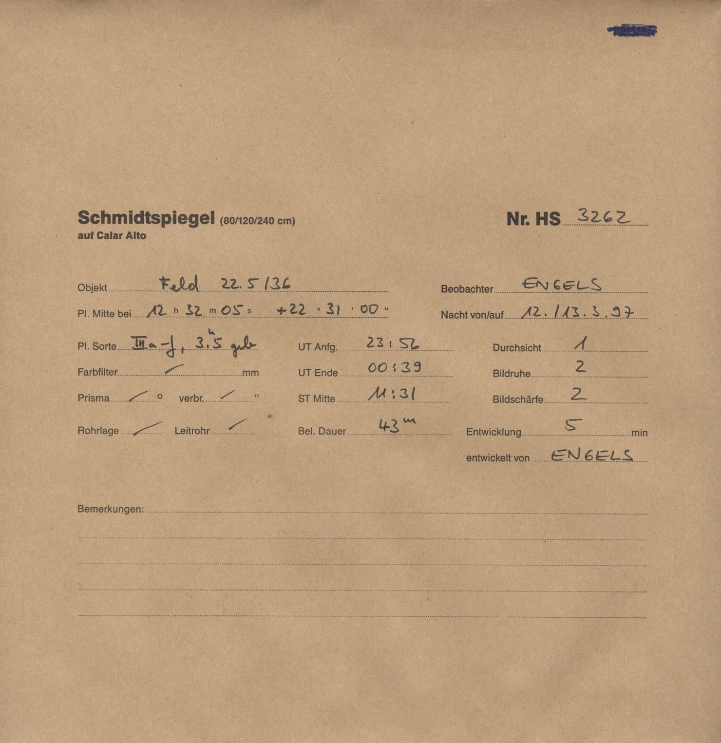 Plattenhuelle HS03262