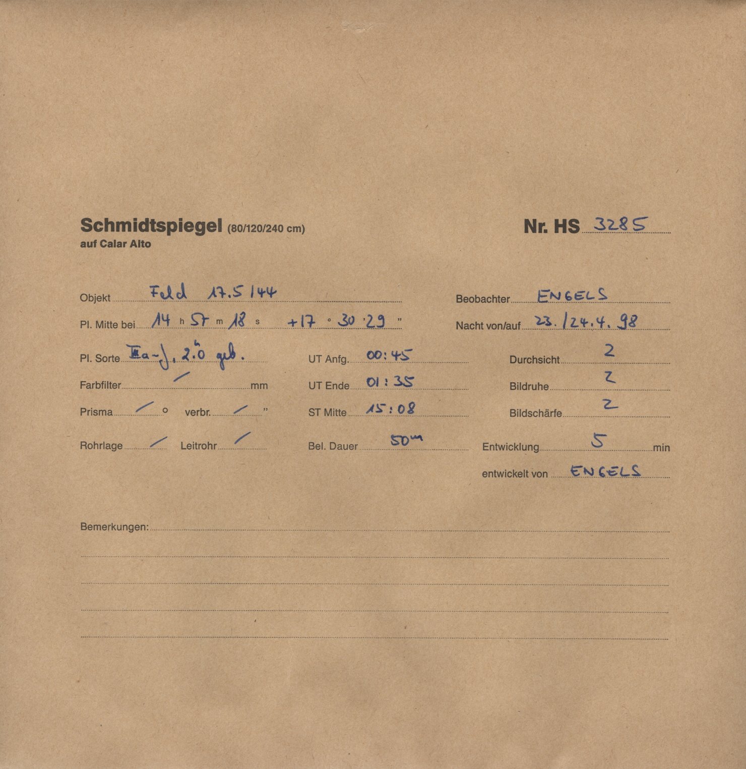 Plattenhuelle HS03285