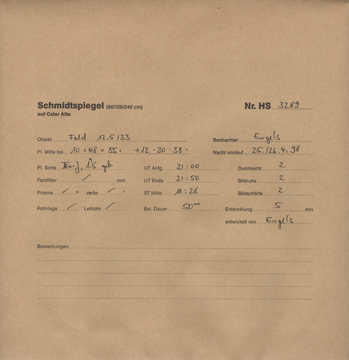 Plattenhuelle HS03289
