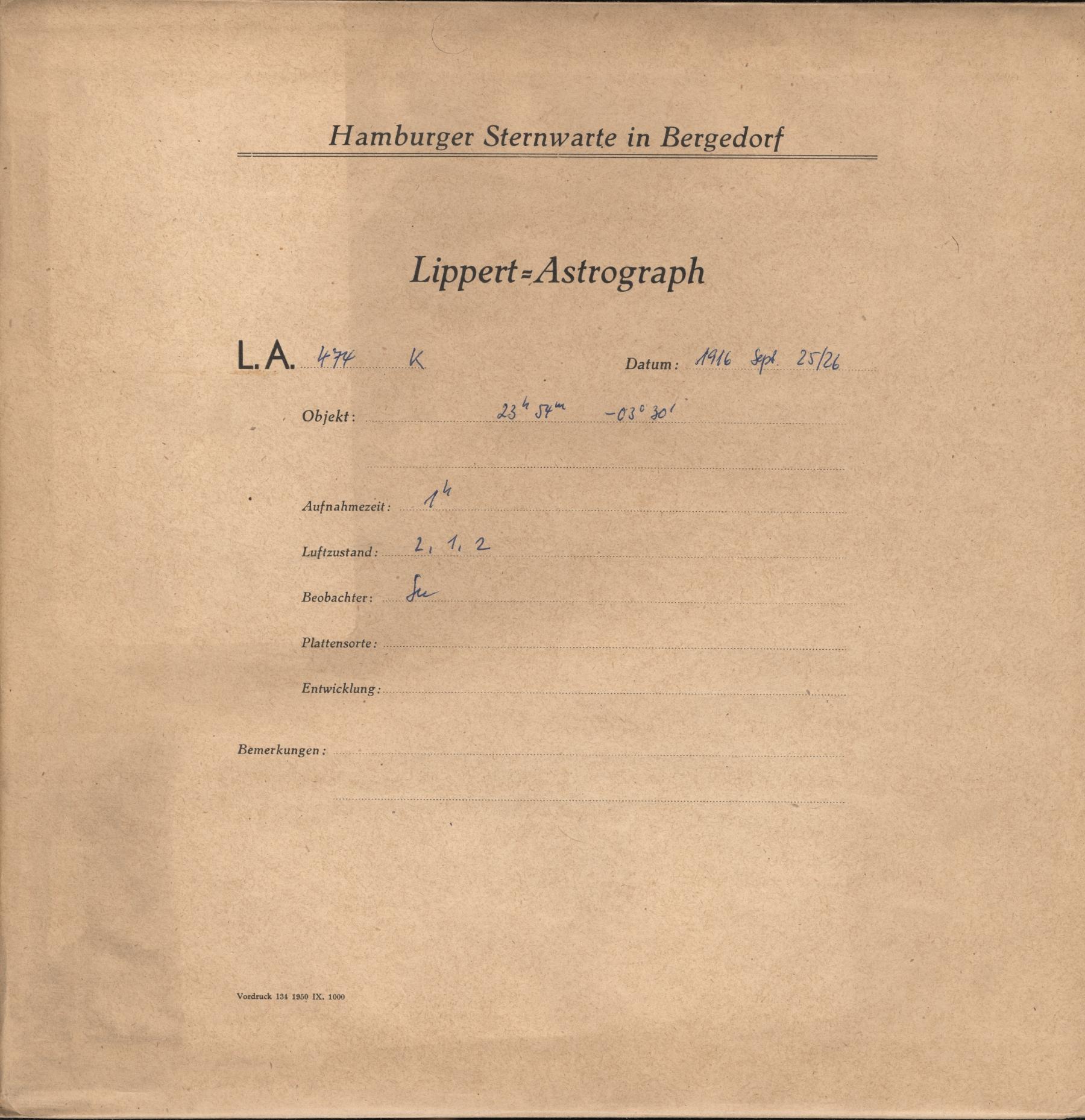 Plattenhuelle LA00474