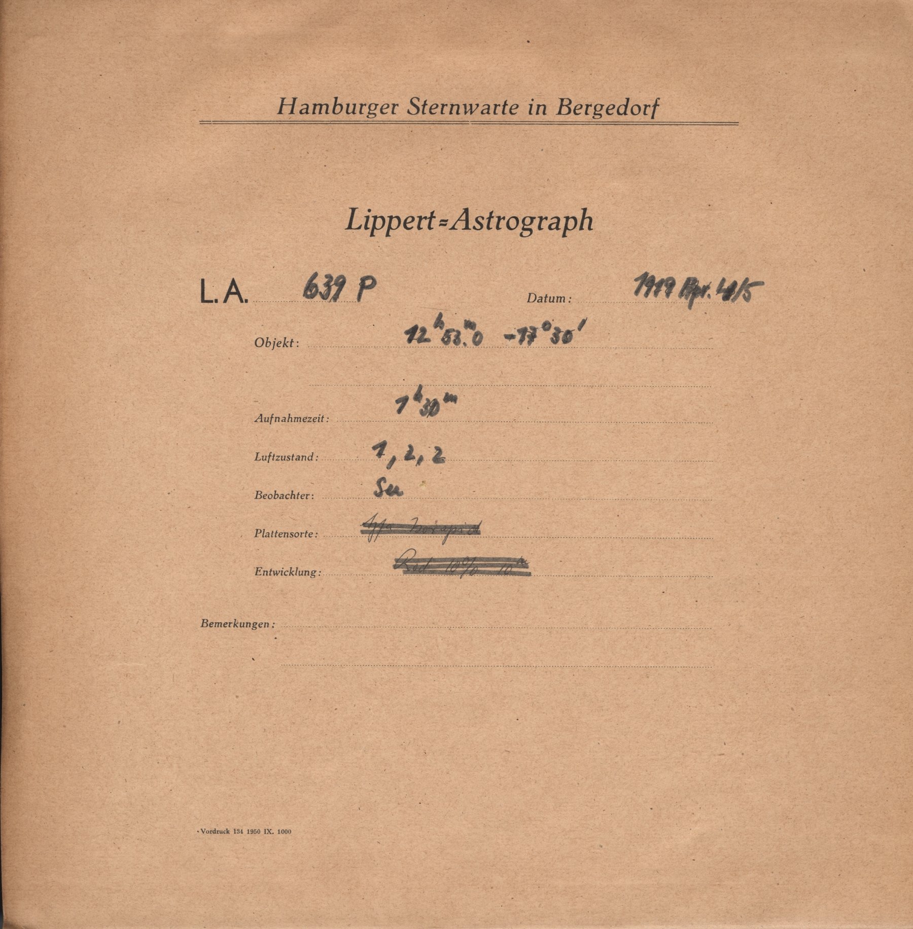 Plattenhuelle LA00639