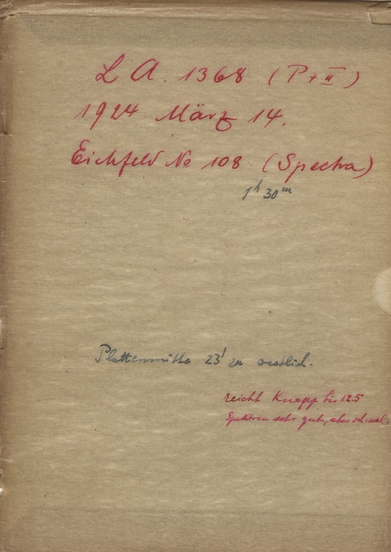 Plattenhuelle LA01368