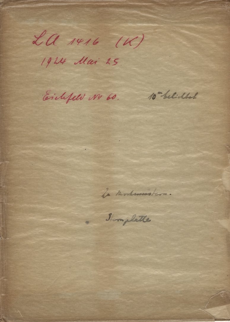 Plattenhuelle LA01416