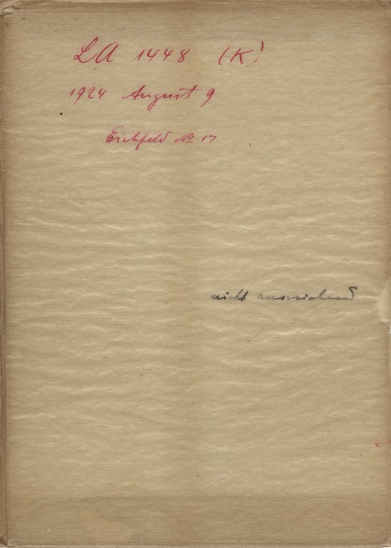 Plattenhuelle LA01448