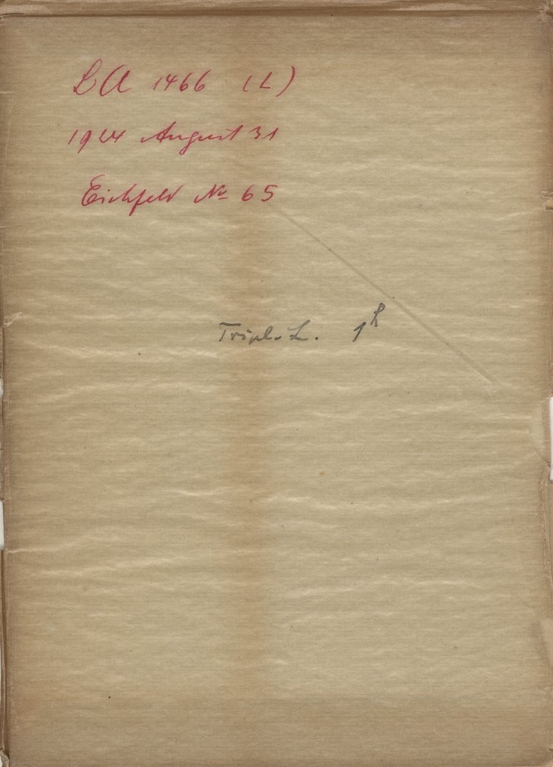 Plattenhuelle LA01466