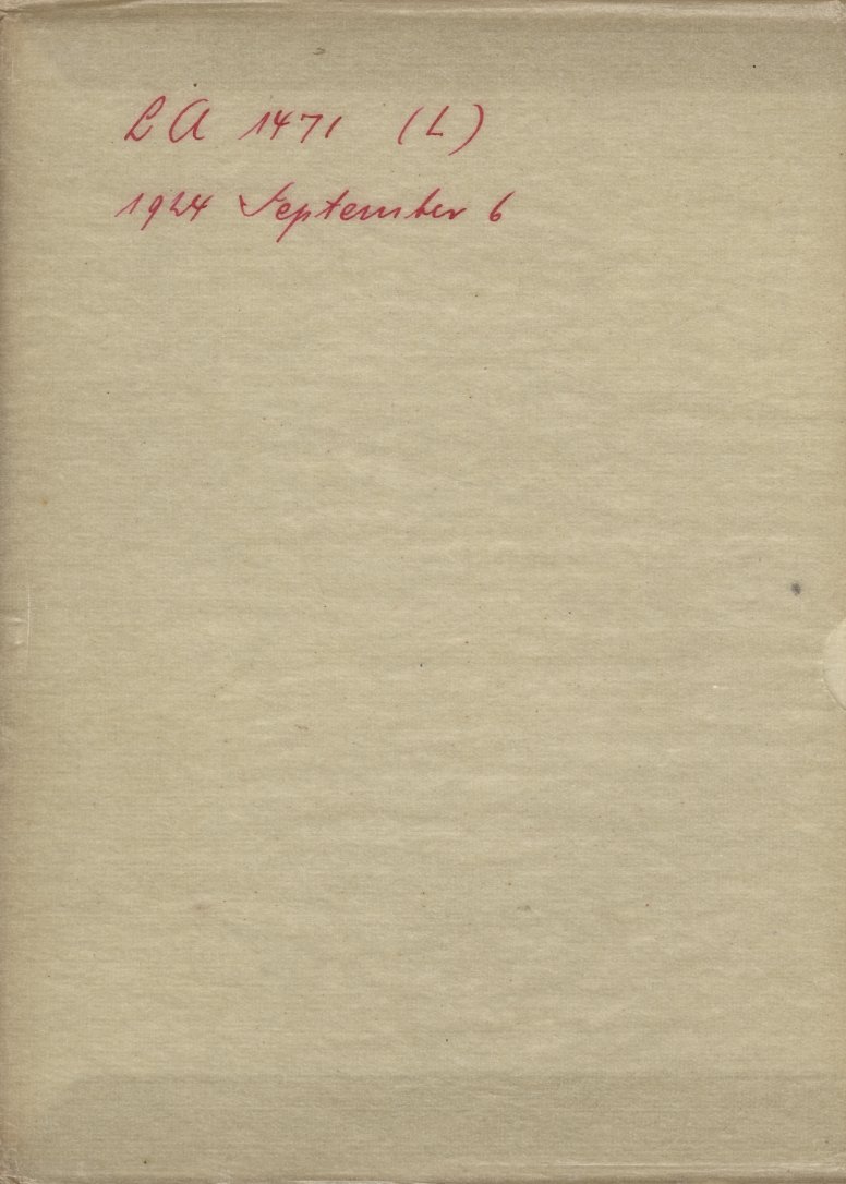 Plattenhuelle LA01471