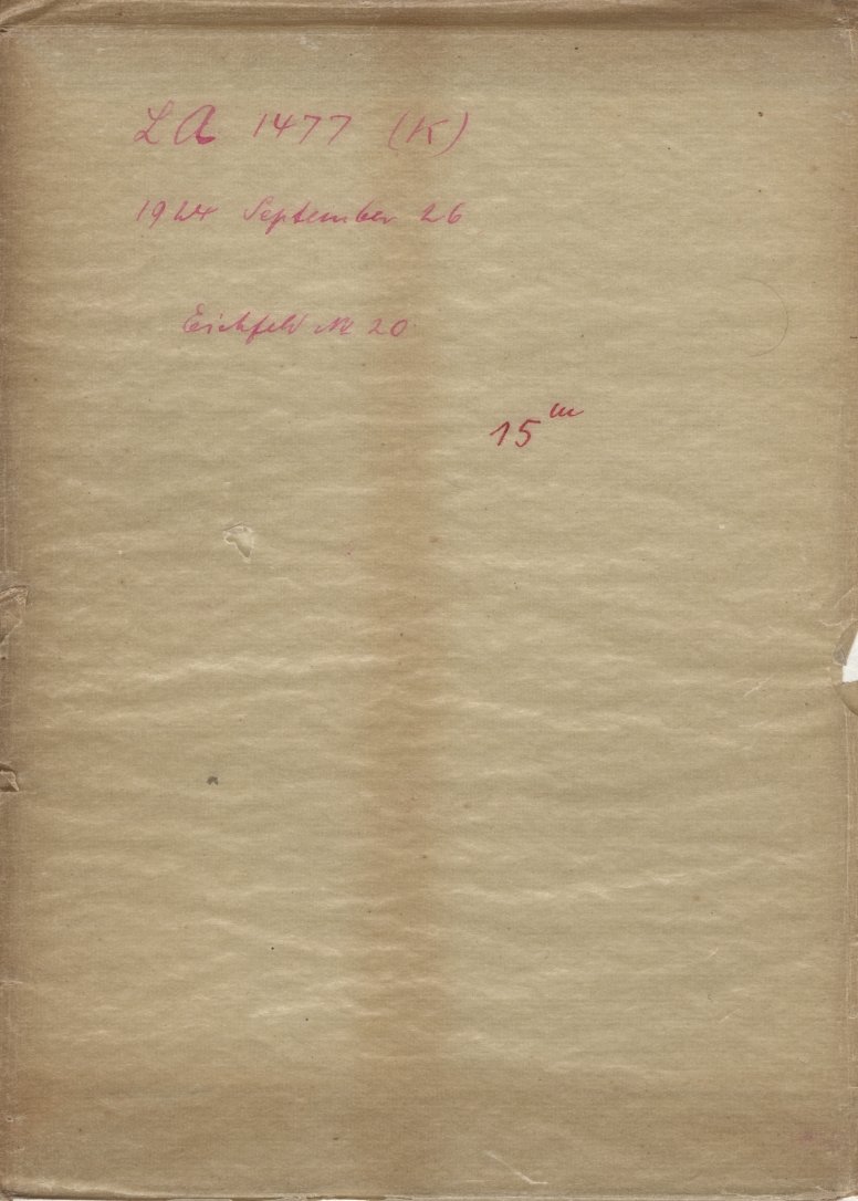 Plattenhuelle LA01477