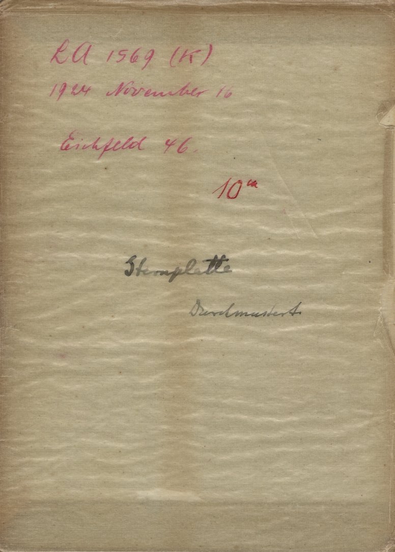 Plattenhuelle LA01569