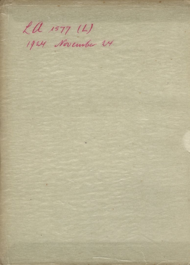 Plattenhuelle LA01577