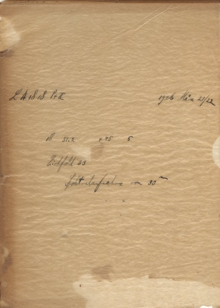 Plattenhuelle LA01818
