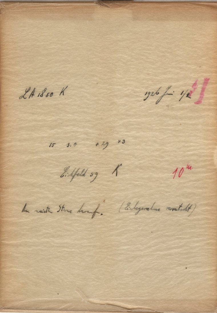 Plattenhuelle LA01850