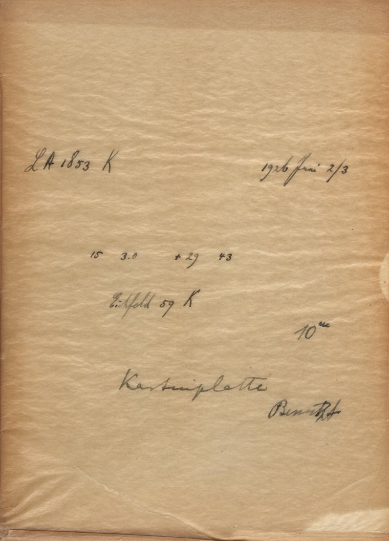Plattenhuelle LA01853