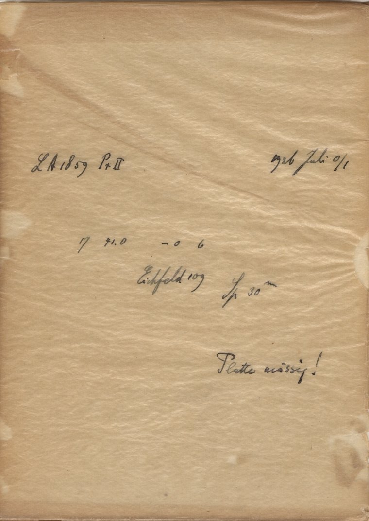 Plattenhuelle LA01859