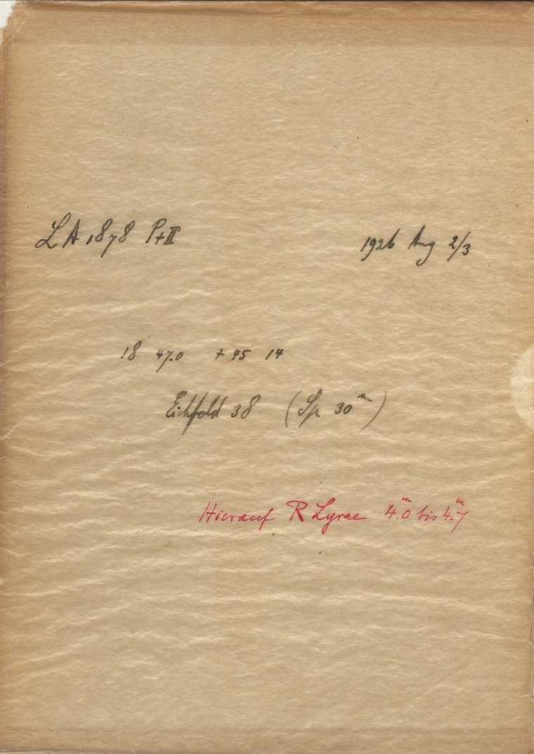 Plattenhuelle LA01878