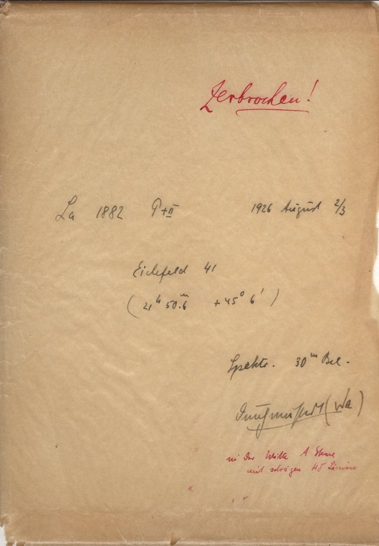 Plattenhuelle LA01882