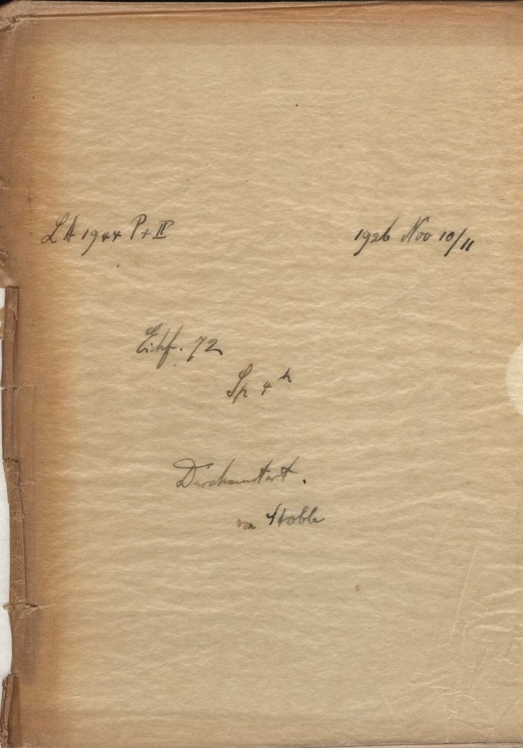 Plattenhuelle LA01944