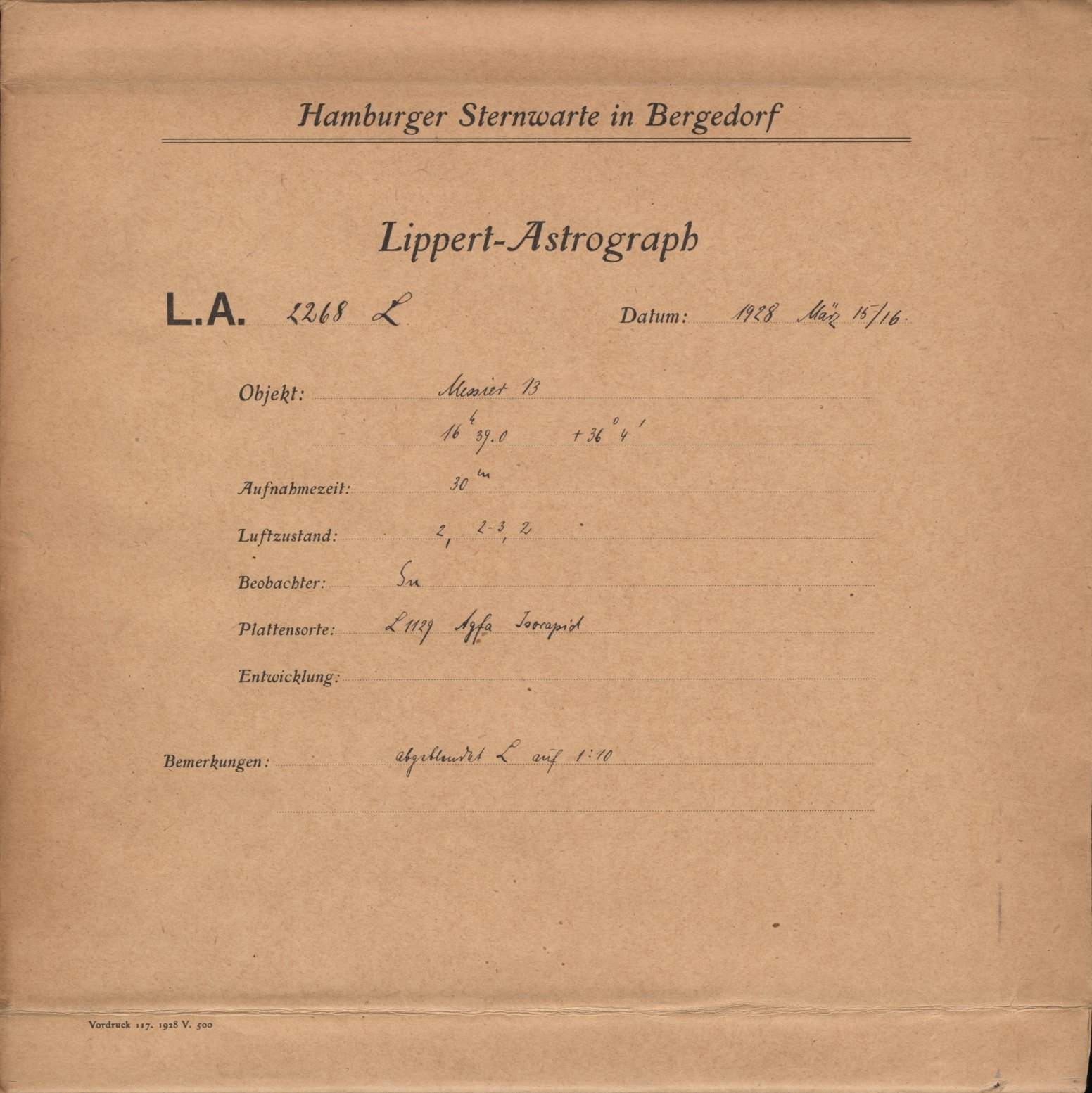 Plattenhuelle LA02268