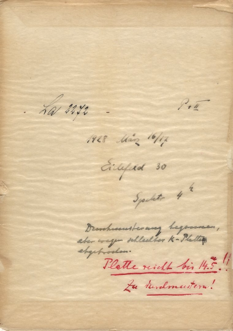 Plattenhuelle LA02272