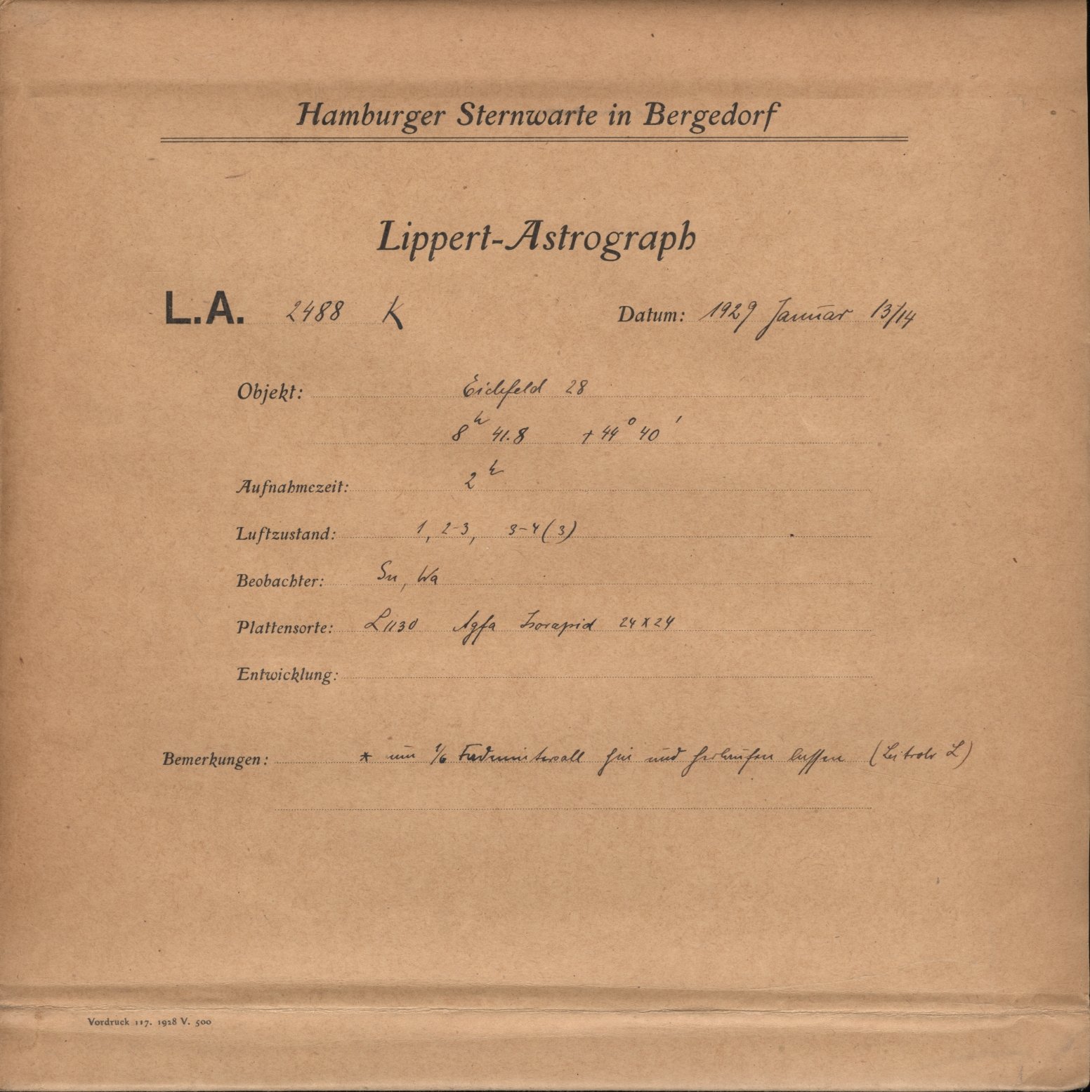 Plattenhuelle LA02488