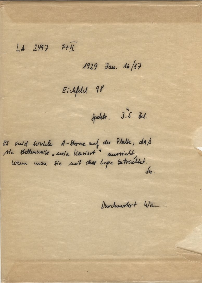 Plattenhuelle LA02497