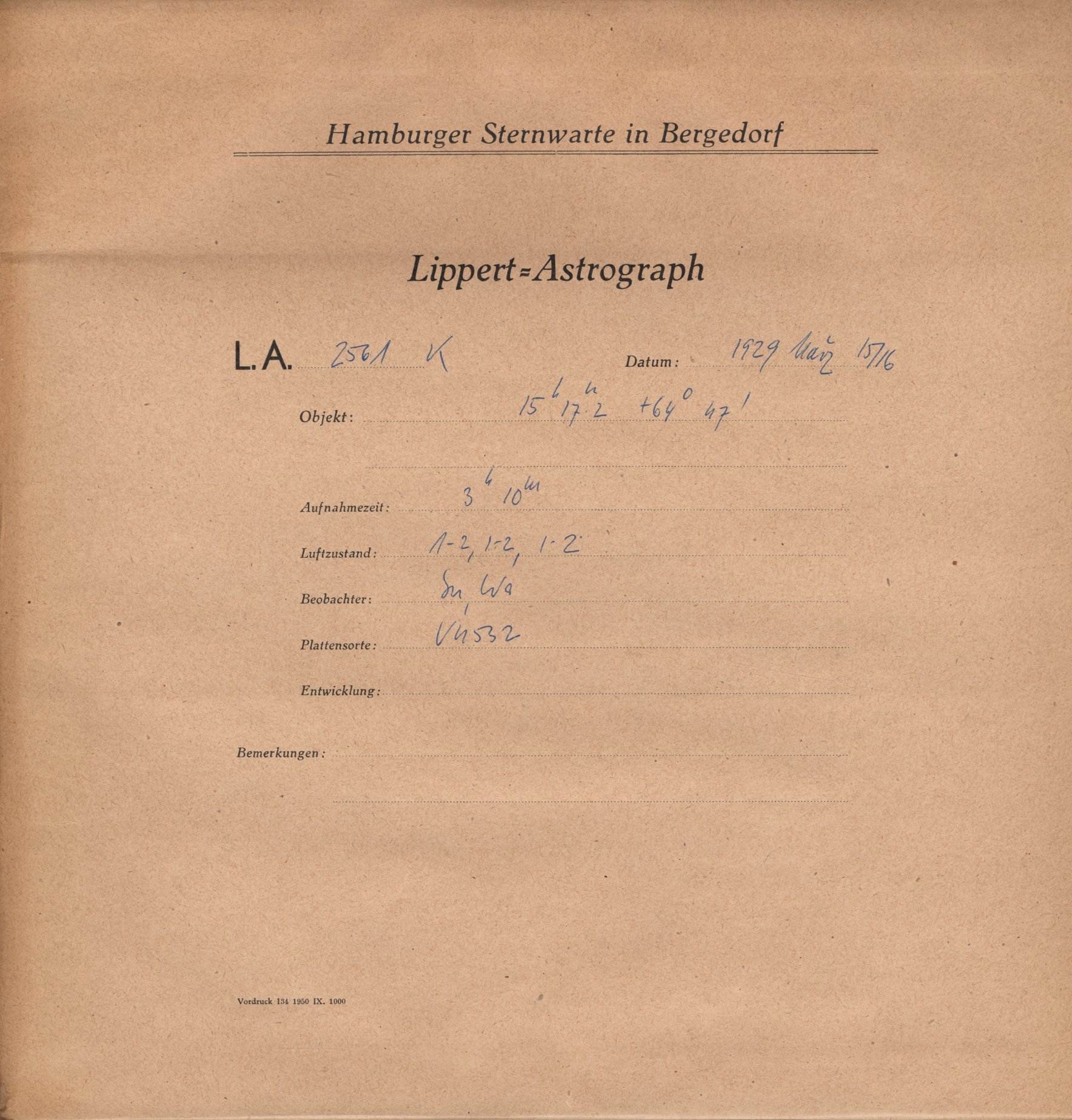 Plattenhuelle LA02561