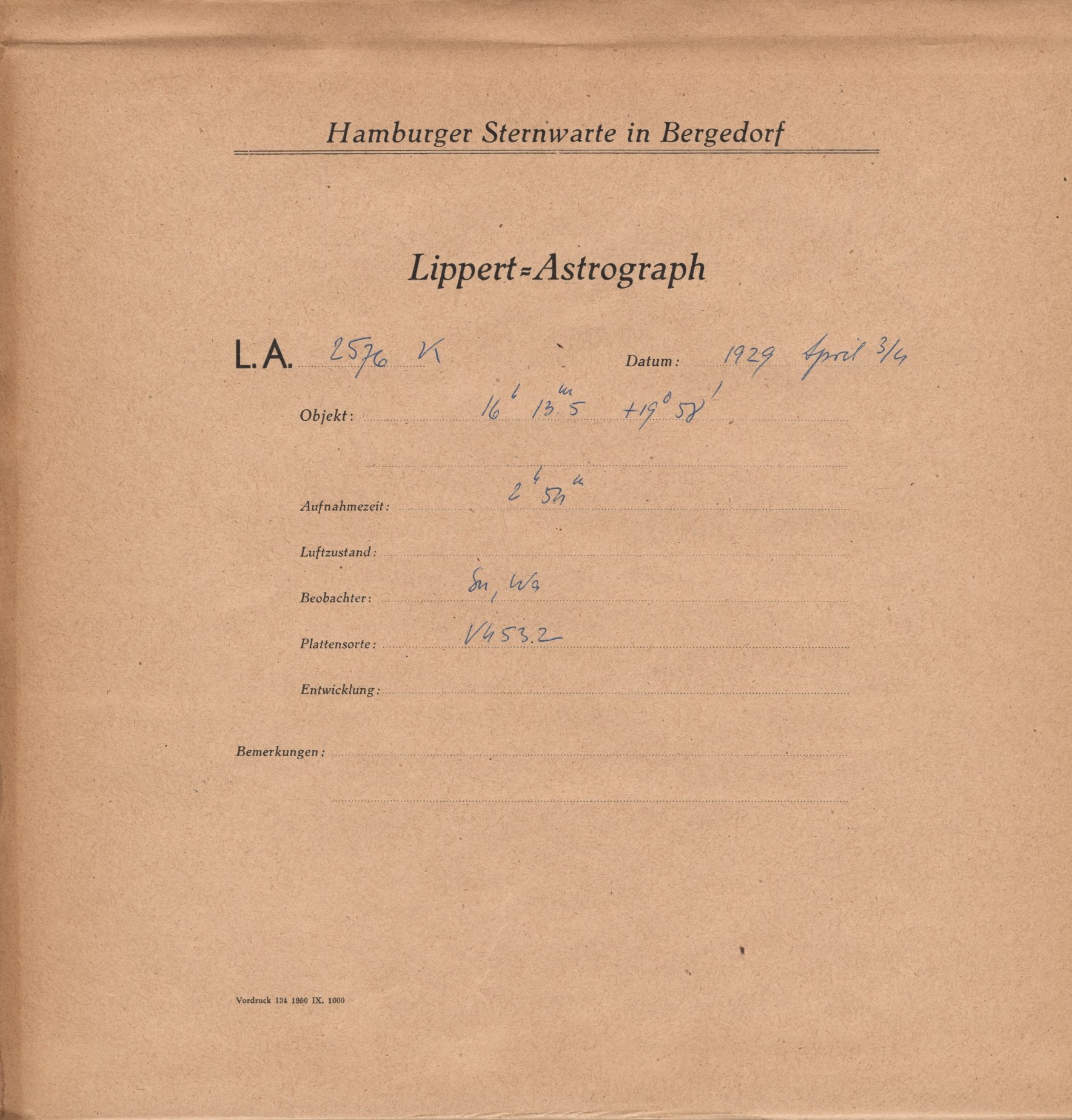 Plattenhuelle LA02576