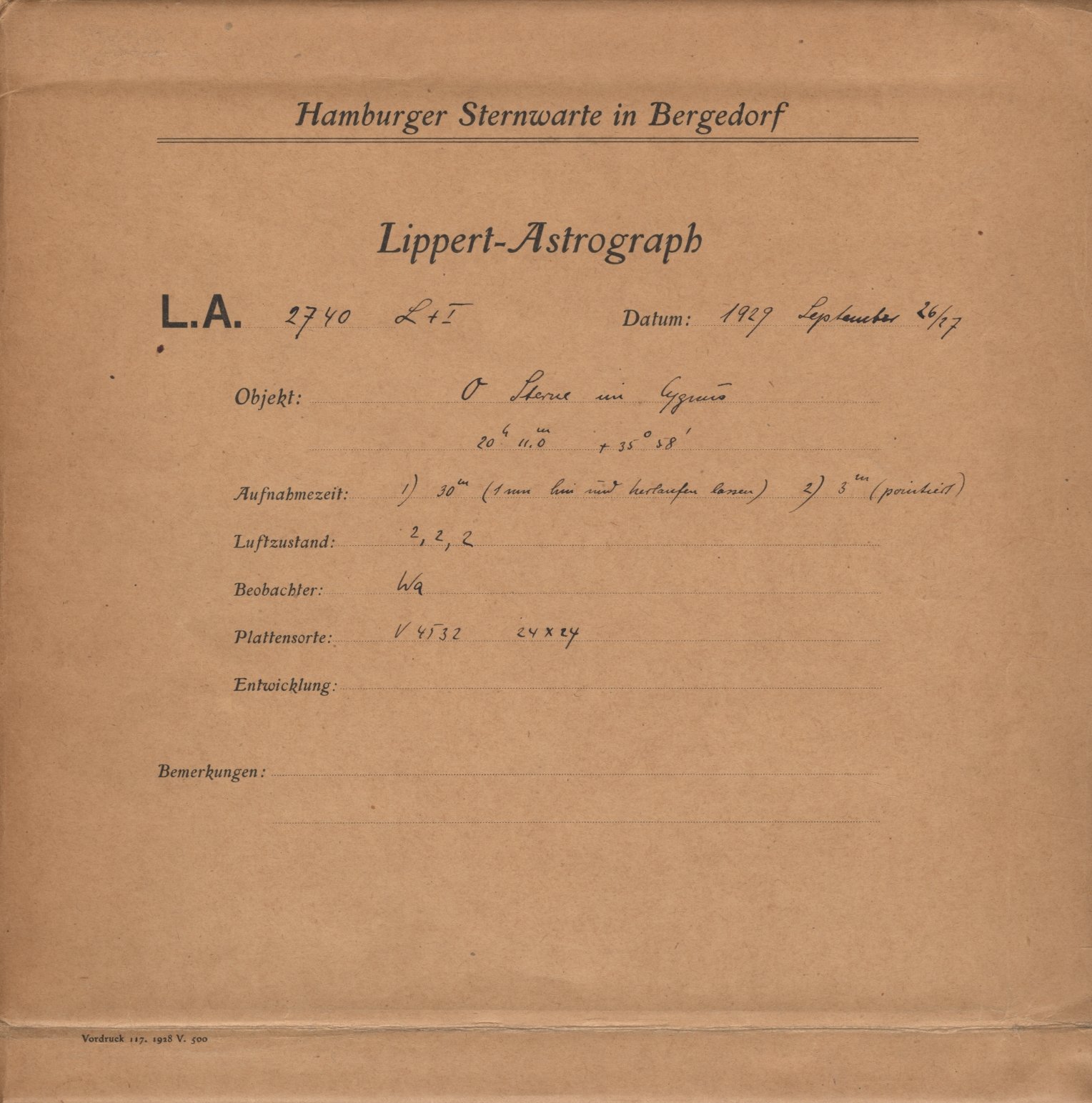 Plattenhuelle LA02740
