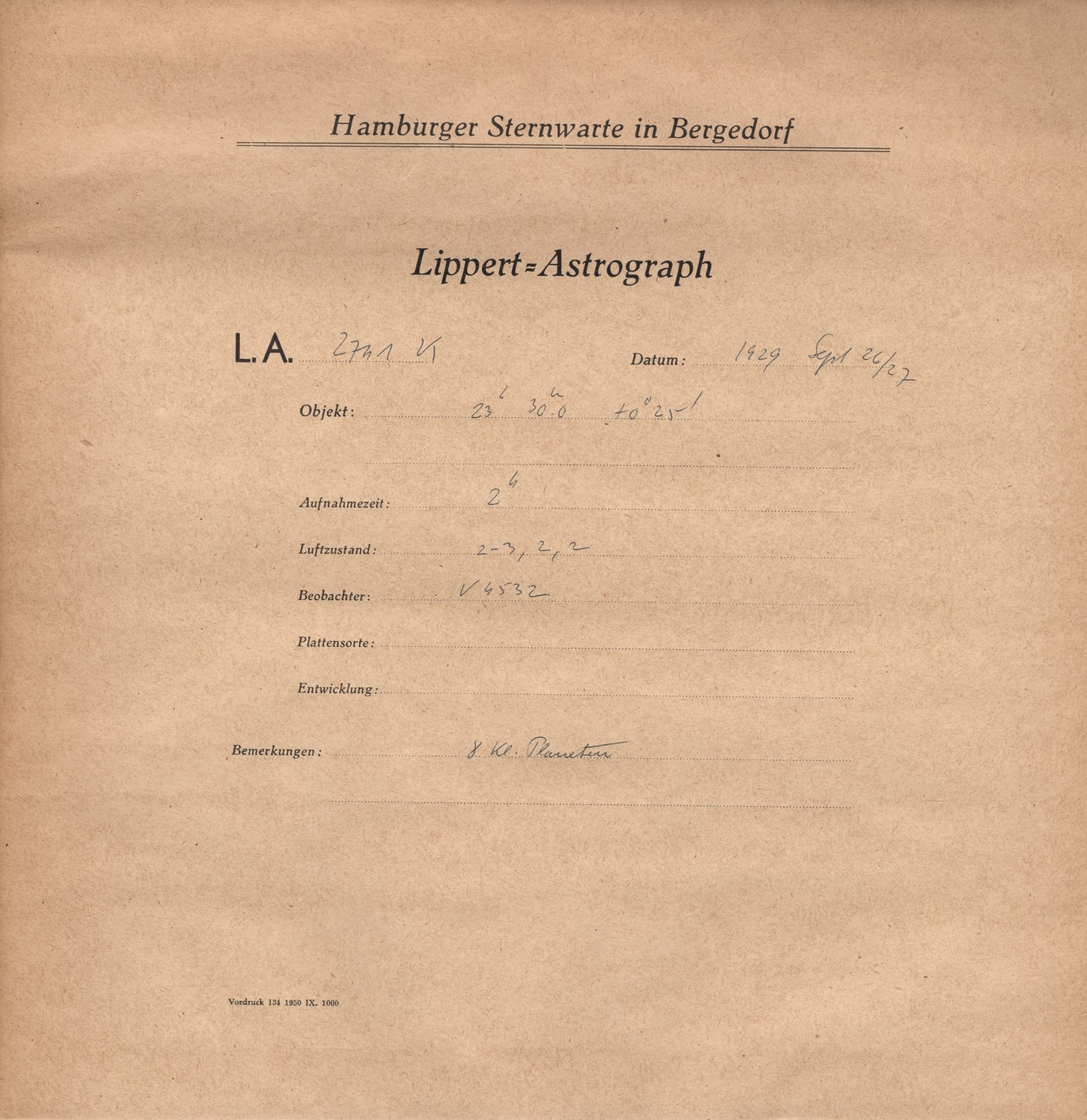 Plattenhuelle LA02741