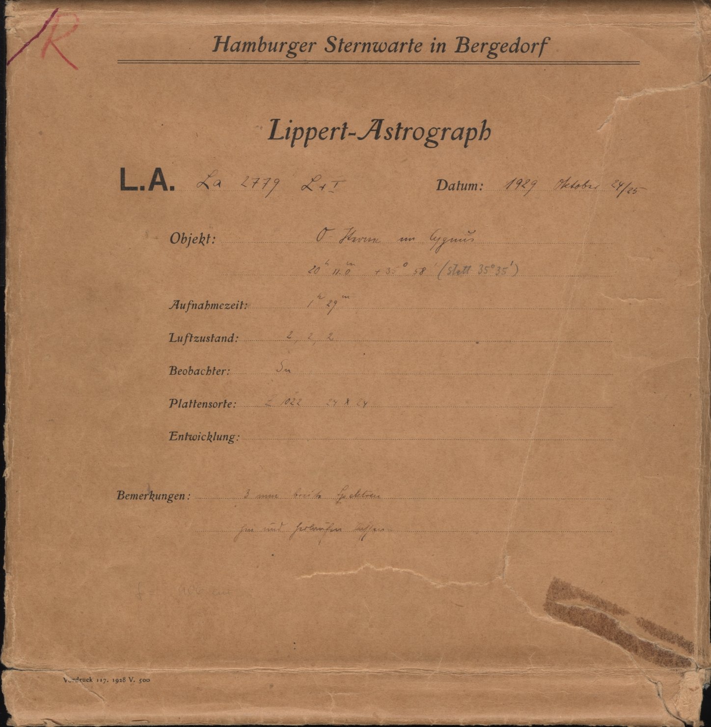 Plattenhuelle LA02779
