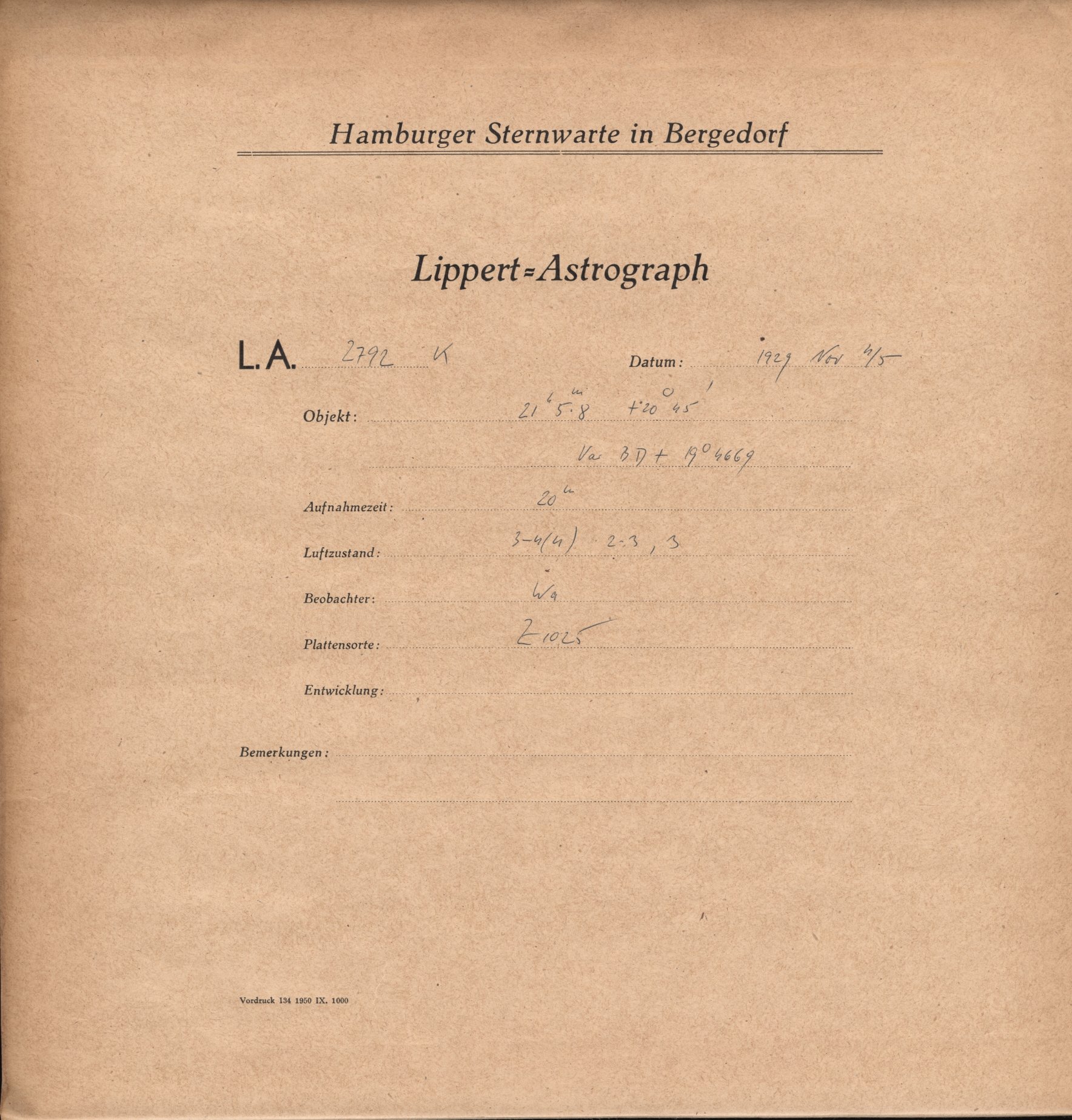 Plattenhuelle LA02792