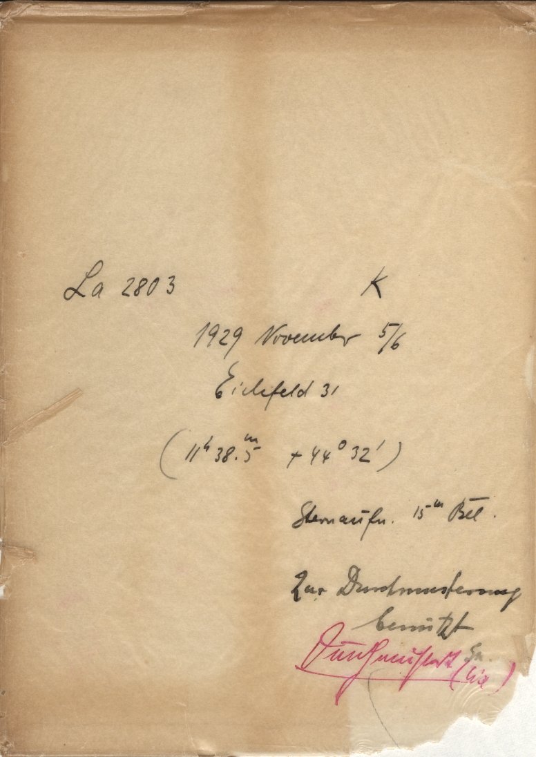 Plattenhuelle LA02803