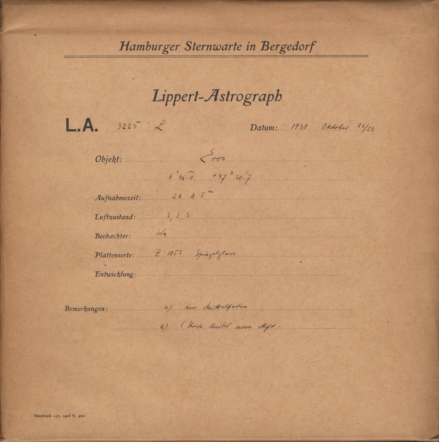 Plattenhuelle LA03225