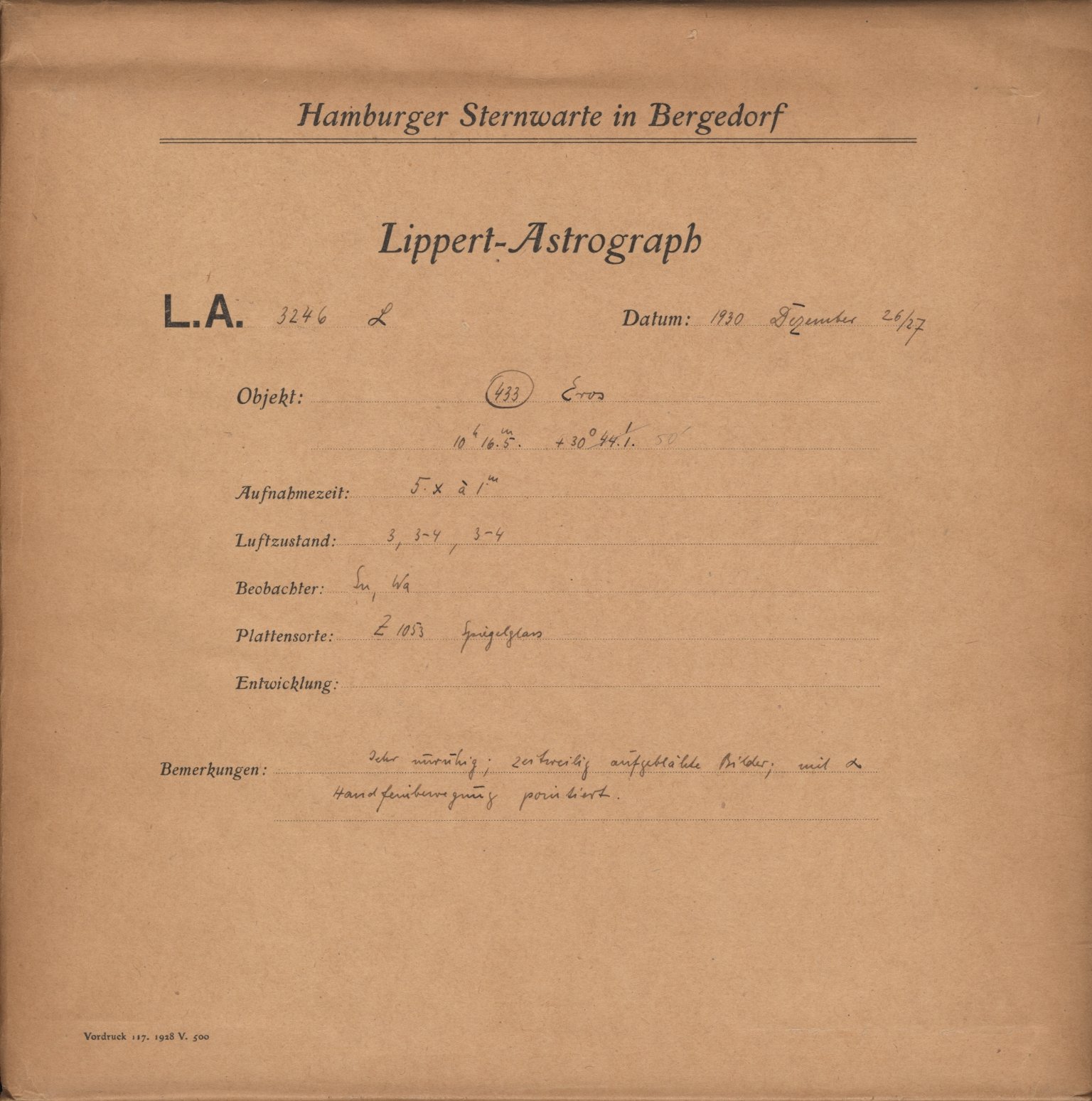 Plattenhuelle LA03246