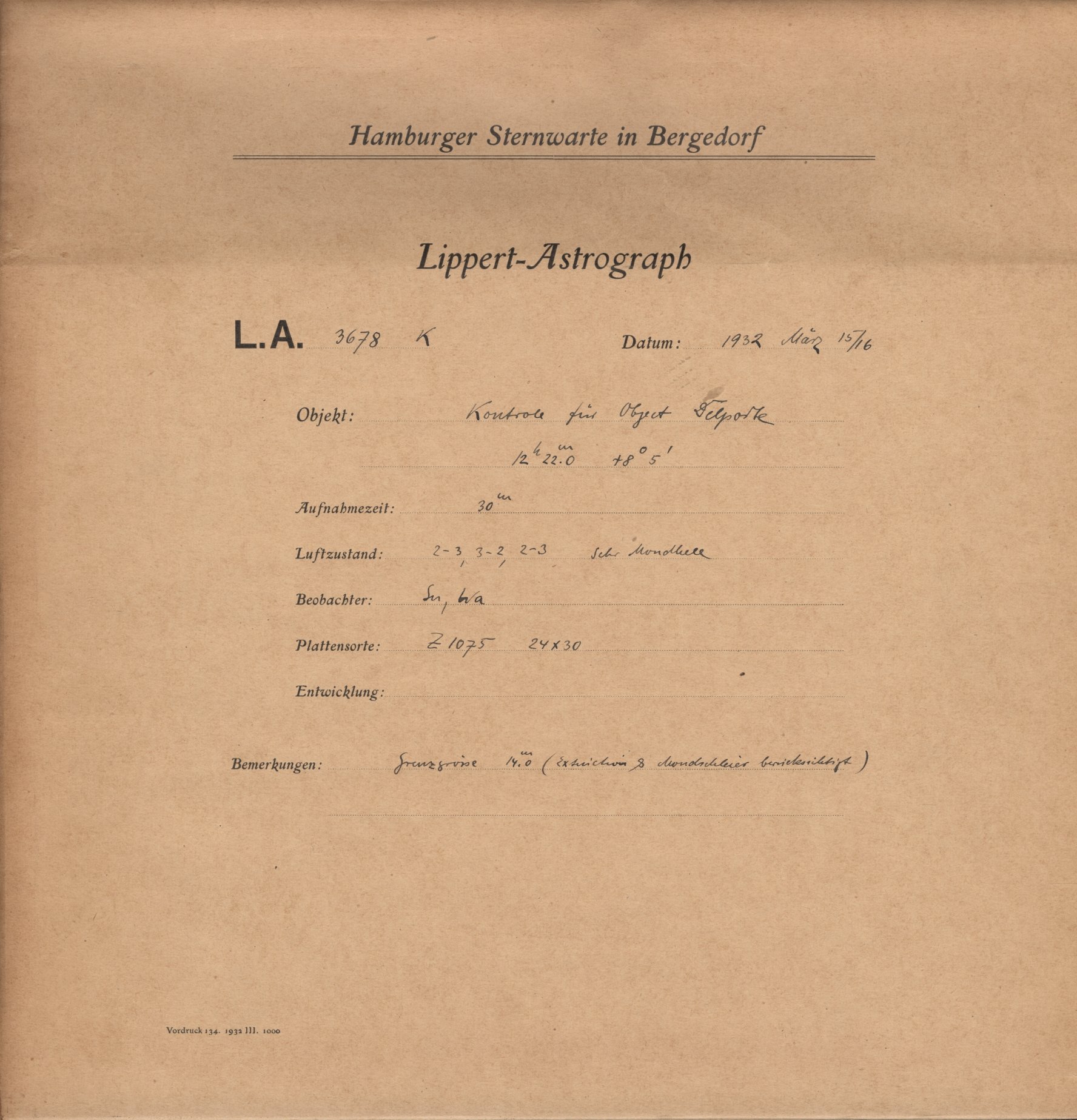 Plattenhuelle LA03678