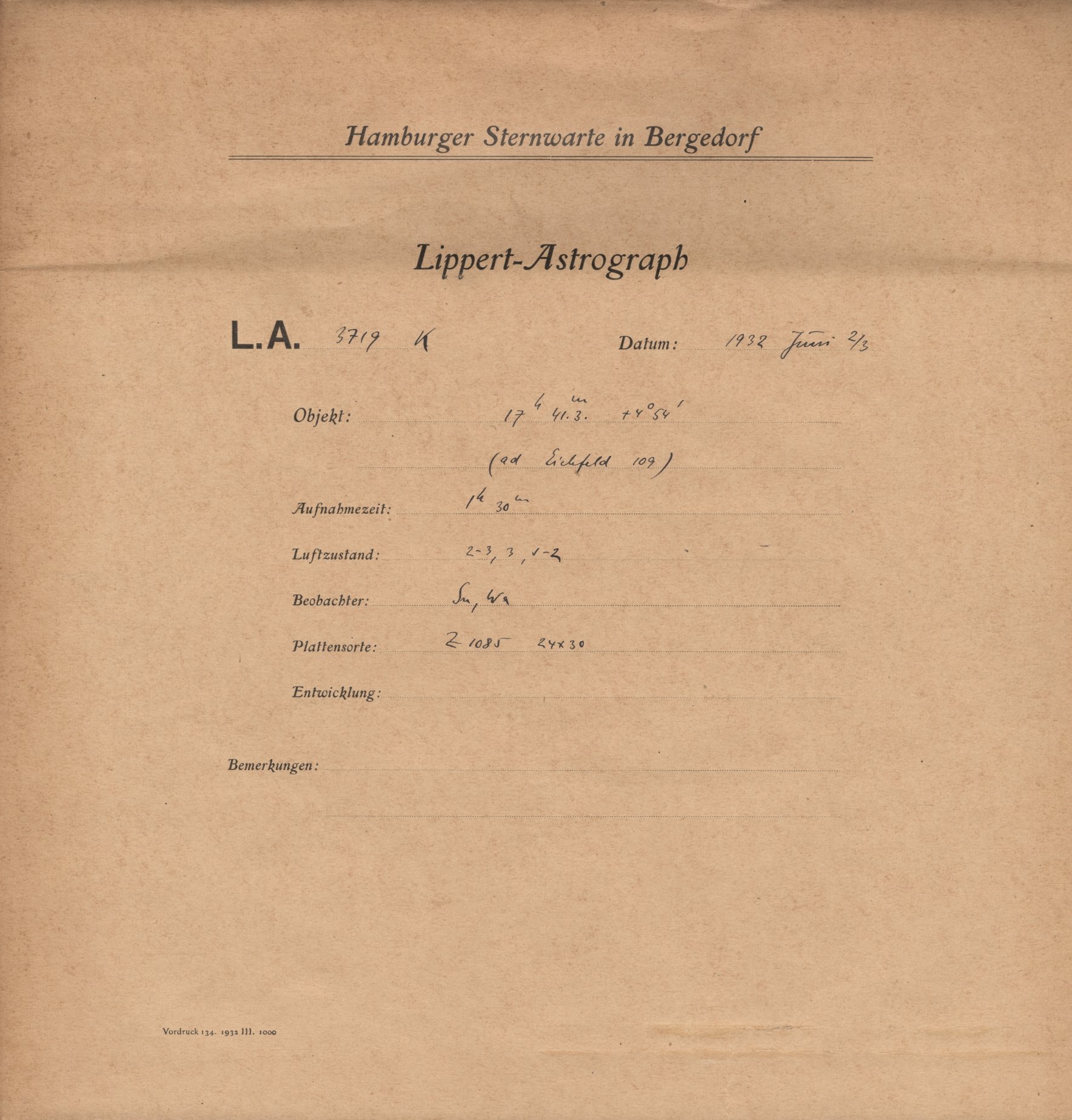 Plattenhuelle LA03719
