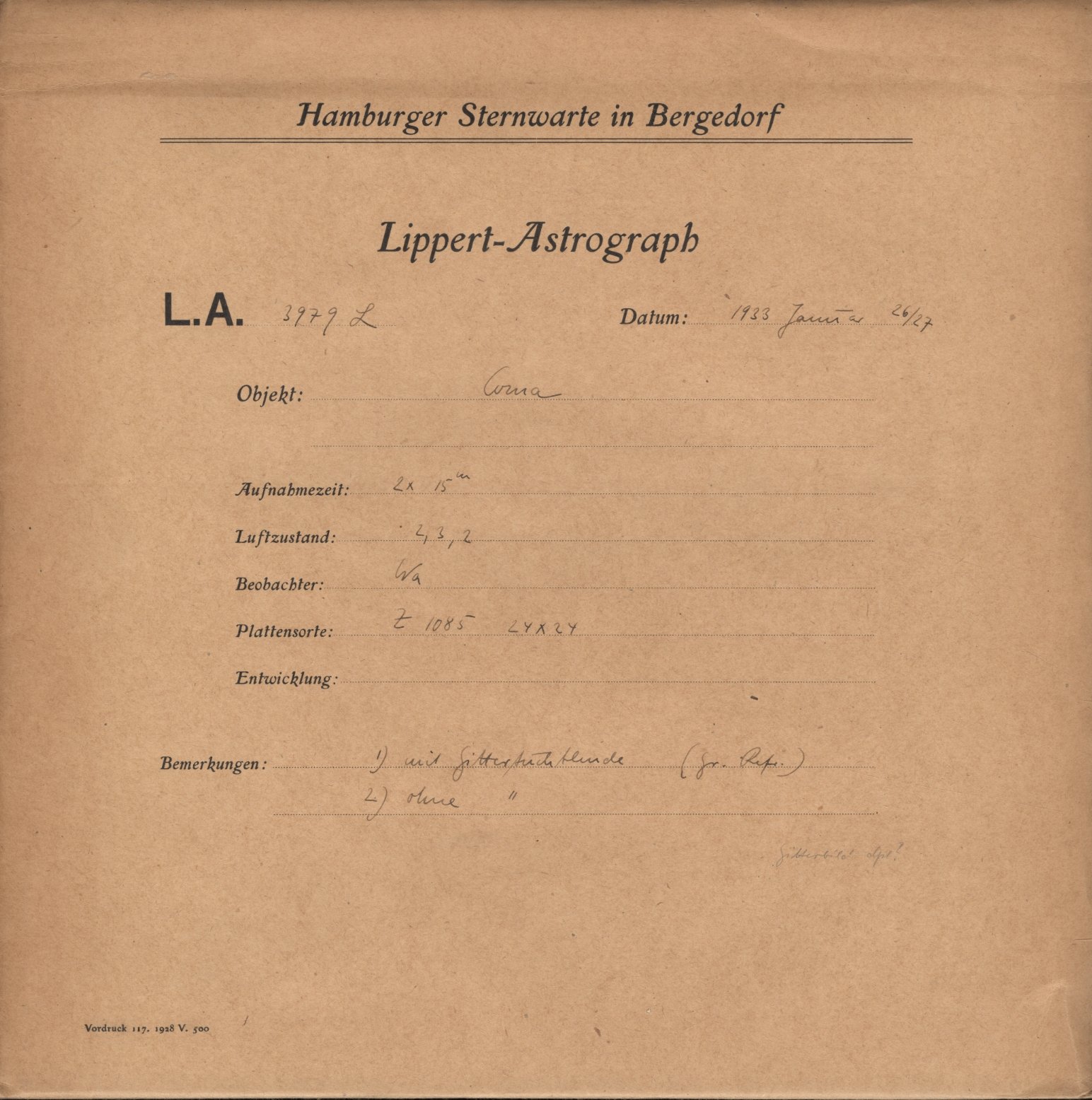 Plattenhuelle LA03979
